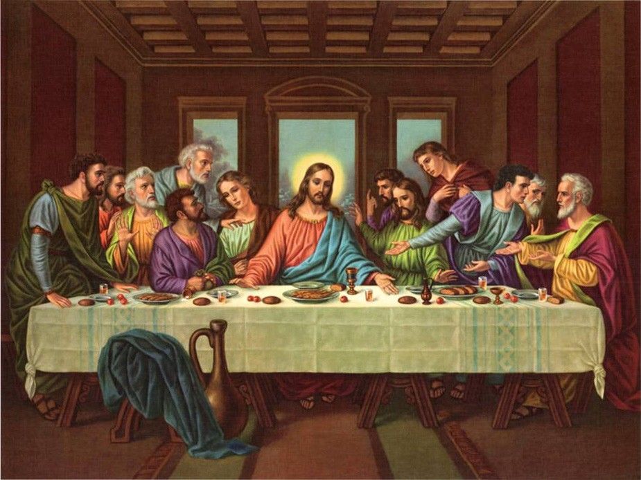 painting-Leonardo-The Last Supper-دو هنرمند بزرگ: لئوناردو و میکل آنژ
