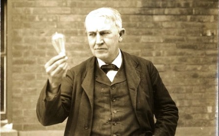 Thomas-Alva-Edison-Electricity-lamp