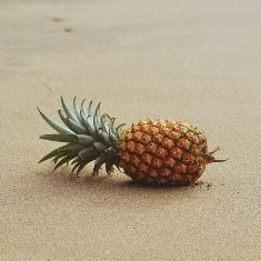 pineapple-on-a-beach-ocean